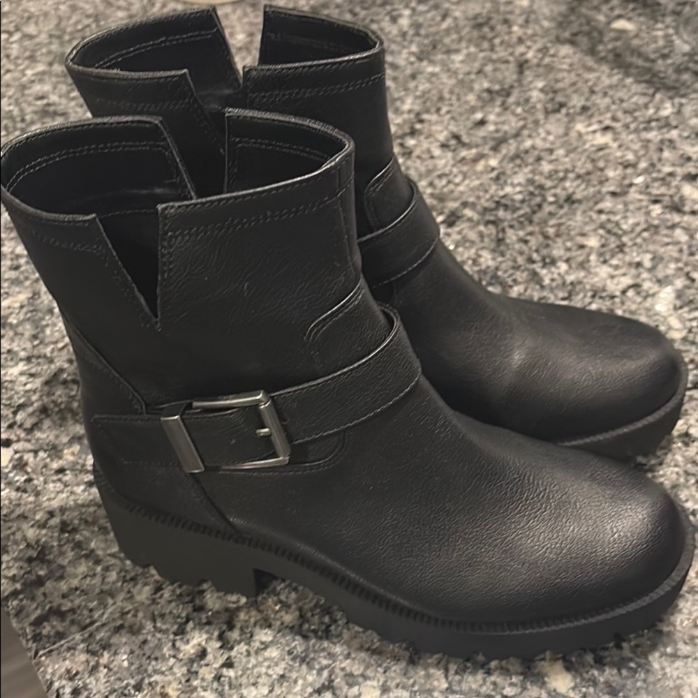 Zodiac Black Ankle Boots